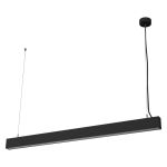 Ledvance LED Office Line Cuboid Ceiling Black 42W 4400lm - 840 Cool White | 3-Step Dimmable 