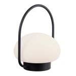 Nordlux Table Lamp Sponge Battery White 4.8W 300lm - 827 Extra Warm White | 3-Step Dimmable