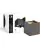D'Lite Wall Light Elingen Aluminium Black Up & Down 4.9W 480lm - 830 Warm White | IP65