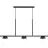 Nordlux Contina Pendant Metal 3-Spot Black | Suitable for 3x G9