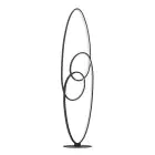 Eglo Floor Lamp Gianella Steel Black 38W 4400lm - 830 Warm White
